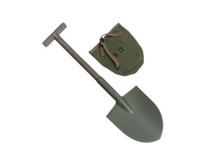 Lopatka skládací T-rukojeť US model M10 včetně pouzdra