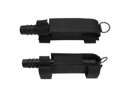 Pouzdro nylonové na telesk. obušek 16”a 18” horizontální ČERNÉ