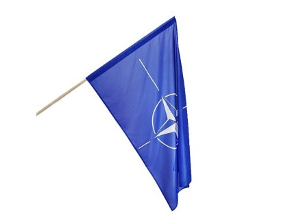 Vlajka NATO 150x100 pro tyč