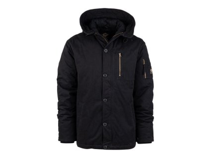 Bunda parka COMMANDER ARMY ČERNÁ (velikost 3XL)
