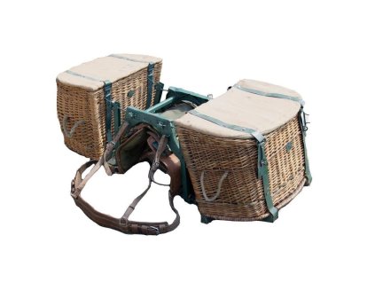 Sedlo nosné včetně bočních košů použité  + Doprava zdarma na další nákup