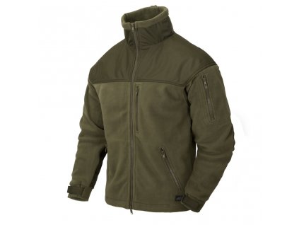 Bunda CLASSIC ARMY fleece ZELENÁ  + Doprava zdarma na další nákup