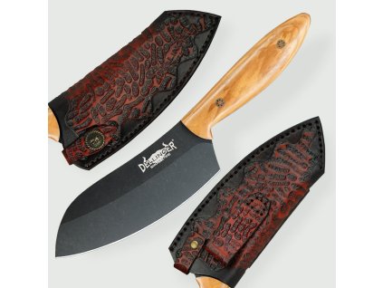 Nůž 165 mm BBQ Dellinger D2 Sand Olive  + Sleva 100,- Kč s kódem "DELI100"