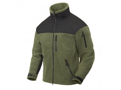 Bunda CLASSIC ARMY WINDBLOCKER ZELENÁ/ČERNÁ  + Doprava zdarma na další nákup