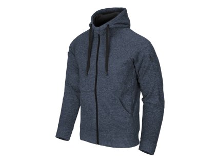 Mikina COVERT TACTICAL MODRÁ MELANŽ (velikost 3XL)