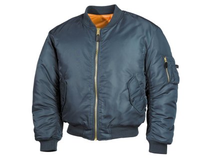 Bunda BOMBER US MA1 MODRÁ