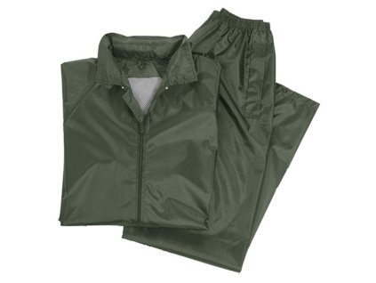 Komplet nepromokavý PVC ZELENÝ (velikost S)
