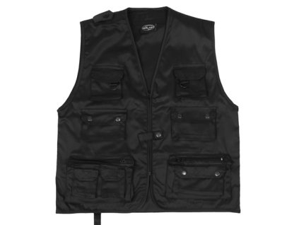 Vesta JAGD na lov nebo rybaření ČERNÁ (velikost XXL)
