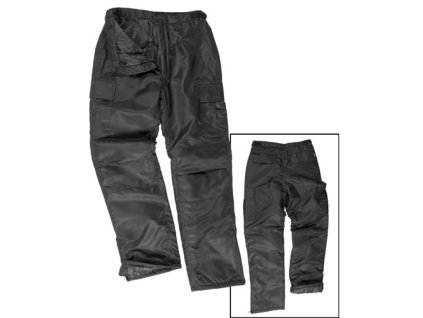 Kalhoty US MA1® THERMO zateplené ČERNÉ (velikost XXL)