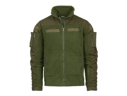 Bunda COMBAT FLEECE ZELENÁ