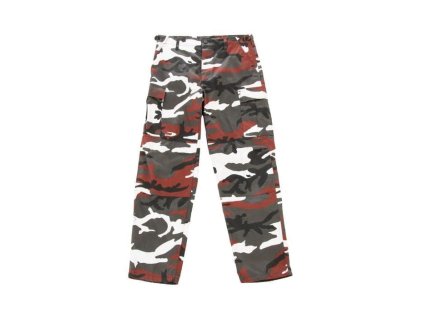 Kalhoty US BDU POLY polní REDCAMO (velikost L)