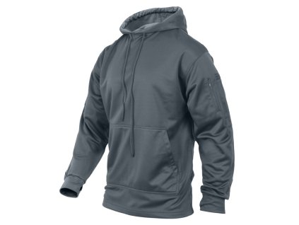 Mikina CONCEALED CARRY s kapucí ŠEDÁ (velikost XL)