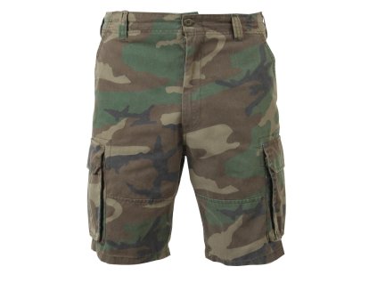 Kraťasy VINTAGE PARATROOPER WOODLAND