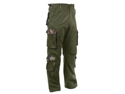 Kalhoty VINTAGE ULTRA FORCE ZELENÉ (velikost XS)