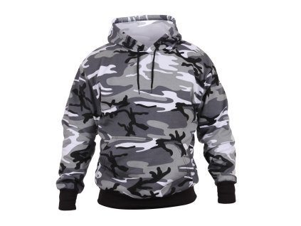 Mikina s kapucí CITY METRO CAMO (velikost S)