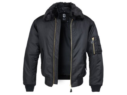 Bunda MA2 s límcem ČERNÁ (velikost 3XL)