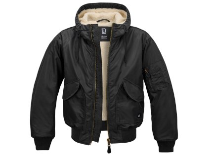 Bunda pilotní CWU zateplená s kapucí ČERNÁ (velikost 3XL)