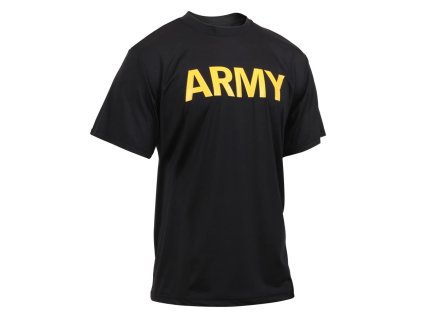Triko s nápisem ARMY ČERNÉ (velikost M)