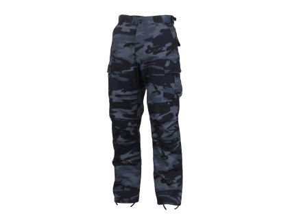 Kalhoty taktické BDU MIDNIGHT BLUE CAMO (velikost 3XL)