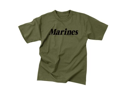 Triko MARINES ZELENÉ (velikost L)