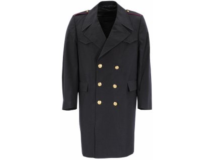 Kabát italský MARINE dvouřadé zapínání MODRÝ (velikost 54)