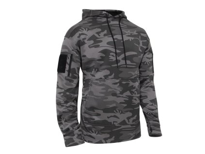 Mikina CONCEALED CARRY s kapucí BLACK CAMO (velikost 3XL)