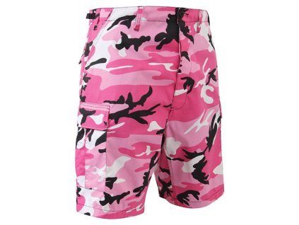 Kraťasy BDU PINK CAMO