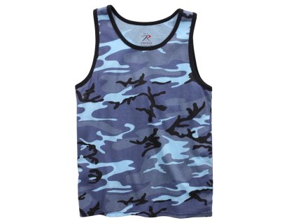 Tílko SKY BLUE CAMO (velikost L)