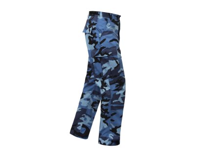 Kalhoty BDU SKY BLUE CAMO (velikost XL)