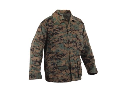 Blůza US typ BDU DIGITAL WOODLAND (velikost XXL)