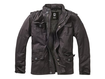 Bunda BRITANNIA JACKET zateplená ČERNÁ (velikost 3XL)