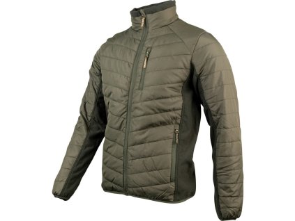 Bunda HYBRID zateplená ZELENÁ (velikost 3XL)