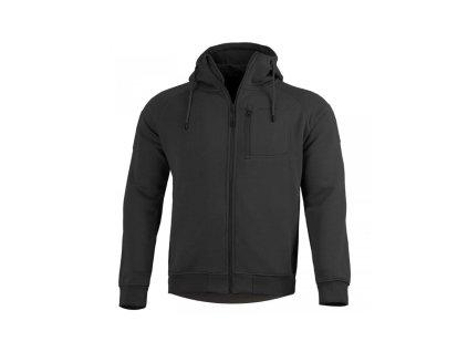 Mikina LEONIDAS 2.0 ČERNÁ (velikost 3XL)