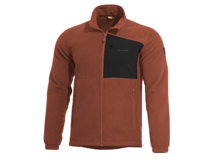 Mikina ATHOS 2.0 fleece MAROON RED (velikost 3XL)