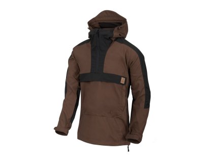 Bunda větrovka WOODSMAN EARTH BROWN/ČERNÁ + Doprava zdarma na další nákup
