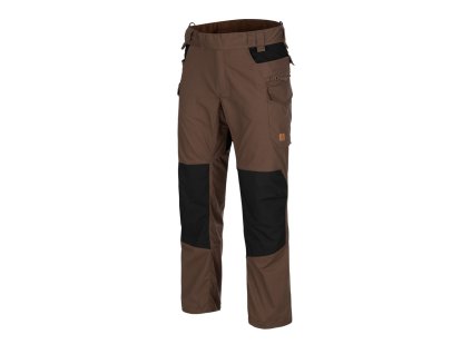 Kalhoty PILGRIM EARTH BROWN/ČERNÉ (velikost 3XL-L)