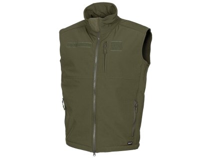 Vesta softshell Allround ZELENÁ (velikost 3XL)