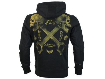 Pánská mikina Yakuza Premium s kapucí 3723 black (Velikost M)