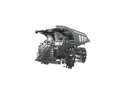 Metal Time Luxusní ocelová stavebnice Důlní vůz Quarry Transporter