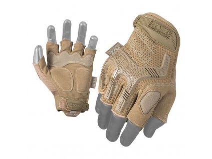 Rukavice Mechanix M-Pact BEZPRSTÉ COYOTE