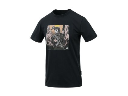 Triko SKELETON ČERNÉ (velikost 3XL)