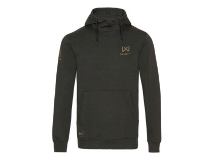 Mikina klokanka WX URBAN coyote logo ZELENÁ (velikost 3XL)