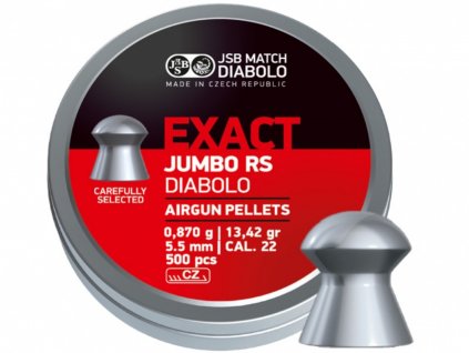 Diabolo JSB Exact Jumbo RS 5,52 500ks