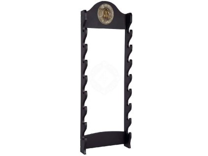 Nástěnný stojan Katanakake pro 8 mečů