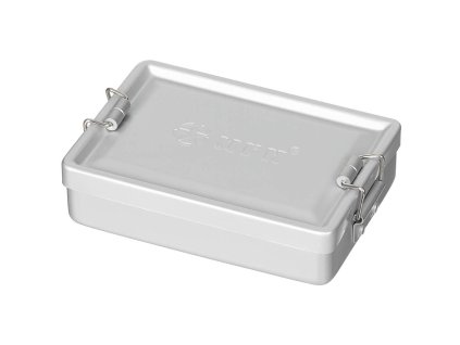 Krabička/box hliníková vodotěsná STŘÍBRNÁ