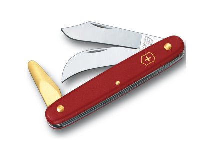 Nůž kapesní ZAHRADNICKÝ roubovací 3 ČERVENÝ