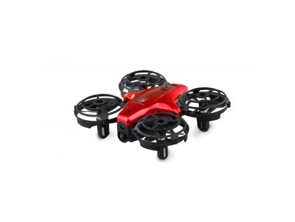 Amewi RC mini dron Sparrow se senzory proti nárazu červený