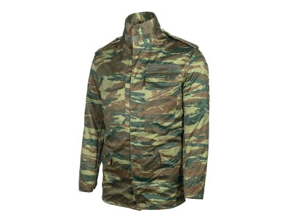 Bunda s vložkou M65 ŘECKÁ LIZARD CAMO použitá