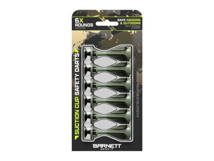 Přísavné šipky Barnett Phantum Zelené