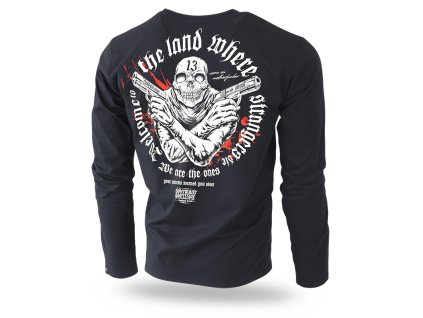Pánské triko s dlouhým rukávem Dobermans Aggressive BANG BANG LS330A (Velikost M)